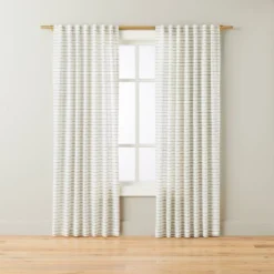 Blanket Stitch Curtain Panel Dark Gray/Cream - Hearth & Hand™ With Magnolia 9 Blanket Stitch Curtain Panel Dark Gray/Cream - Hearth & Hand™ With Magnolia -Home Comprehensive Store GUEST e8962afc 09d7 4b24 8546 b1d44420a887