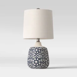 Assembled Ceramic Table Lamp Blue - Threshold™ -Home Comprehensive Store GUEST eebdc7b4 b4c2 498c 8aa2 5c9883583dfe