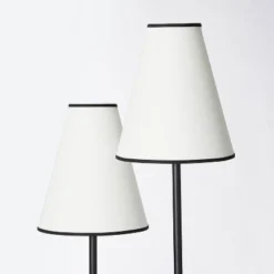 2-Head Floor Lamp With Trimmed Shade Black (Includes LED Light Bulb) - Threshold™ Designed With Studio McGee -Home Comprehensive Store GUEST f035995d f7b3 4db1 a0dd 1617e77b28a8