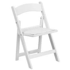 Flash Furniture 10 Pack Kids White Resin Folding Event Party Chair With Vinyl Padded Seat -Home Comprehensive Store GUEST f061b39e 5a30 4afd 83ca 693f51d860f7