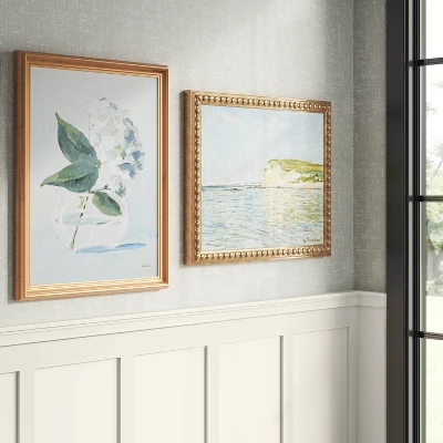 16" X 20" Harmonious Bouquet Framed Wall Cotton Canvas Board - Threshold™ 1 16" X 20" Harmonious Bouquet Framed Wall Cotton Canvas Board - Threshold™