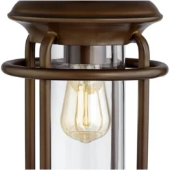 Franklin Iron Works Andreas Industrial Table Lamp 26" High Brown Metal With Nightlight LED And USB Charging Port Oatmeal Shade For Living Room Desk 10 Franklin Iron Works Andreas Industrial Table Lamp 26" High Brown Metal With Nightlight LED And USB Charging Port Oatmeal Shade For Living Room Desk -Home Comprehensive Store GUEST ff266ca9 dba5 4542 8acd 1d5d696cd6f5